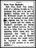War News from England, from Herbert Flint's brother in London