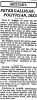 Peter F. Galligan Obituary Peter F. Galligan Obituary